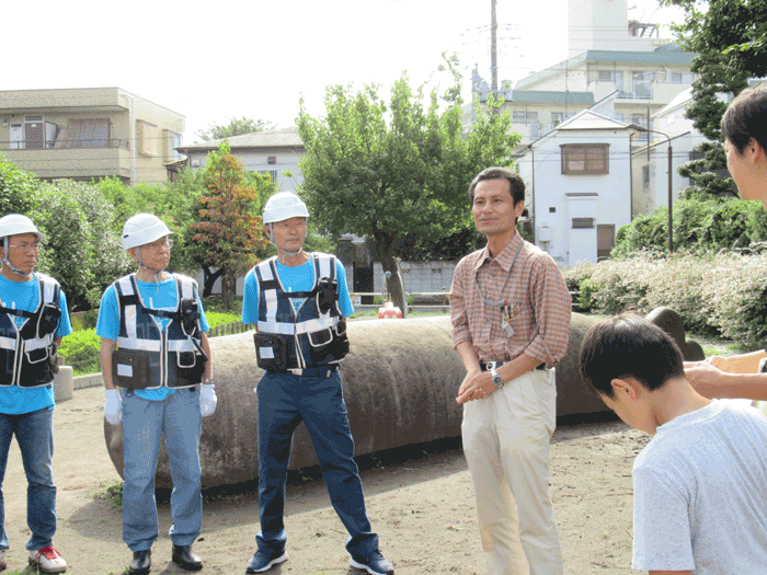 命を守る震災訓練ｉｎ砧地区2018