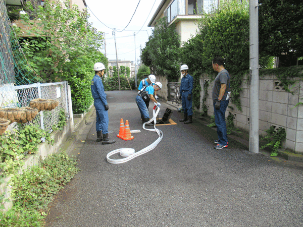 命を守る震災訓練ｉｎ砧地区2018